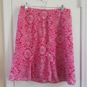☀️5 for $30 Sale ☀️Pink knee length skirt